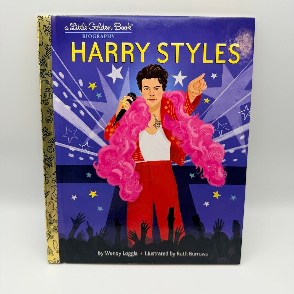Harry Styles Little Golden Book Biography Hardcover